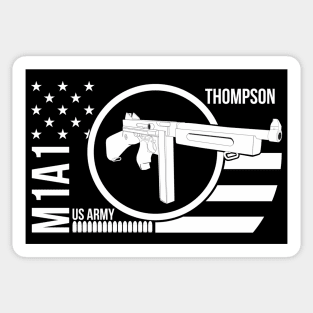 Thompson M1A1 submachine gun Sticker